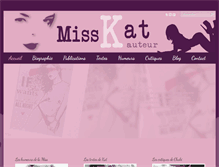 Tablet Screenshot of miss-kat.com